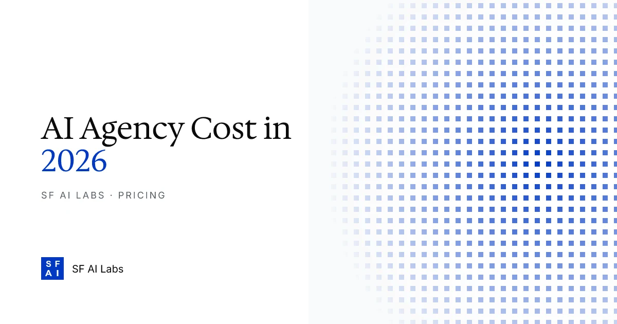 How Much Does It Cost to Hire an AI Development Agency in 2026?