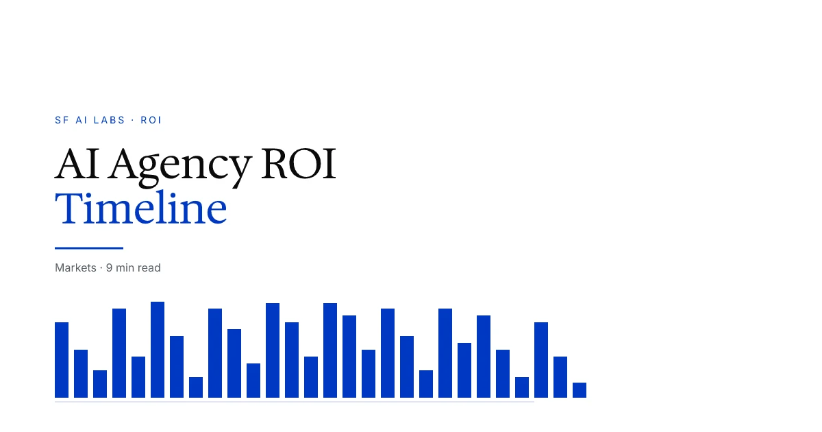 ROI Timeline for Hiring an AI Development Agency
