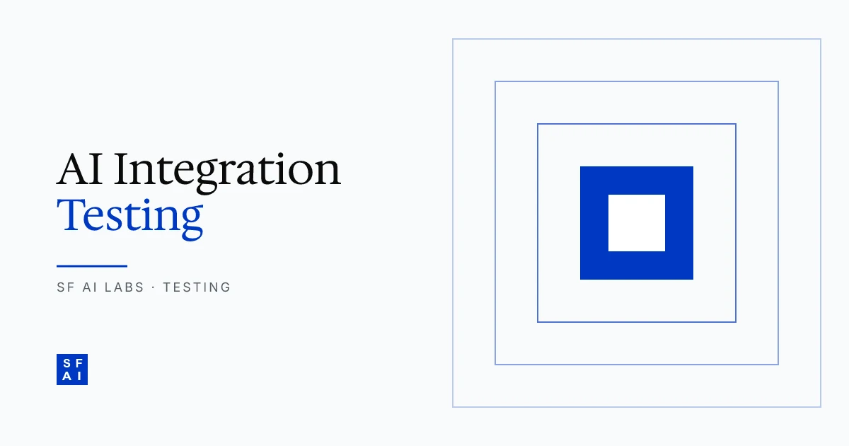 AI Integration Testing Process