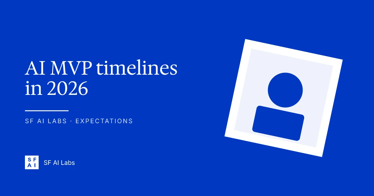 AI MVP timeline expectations: what's realistic in 2026