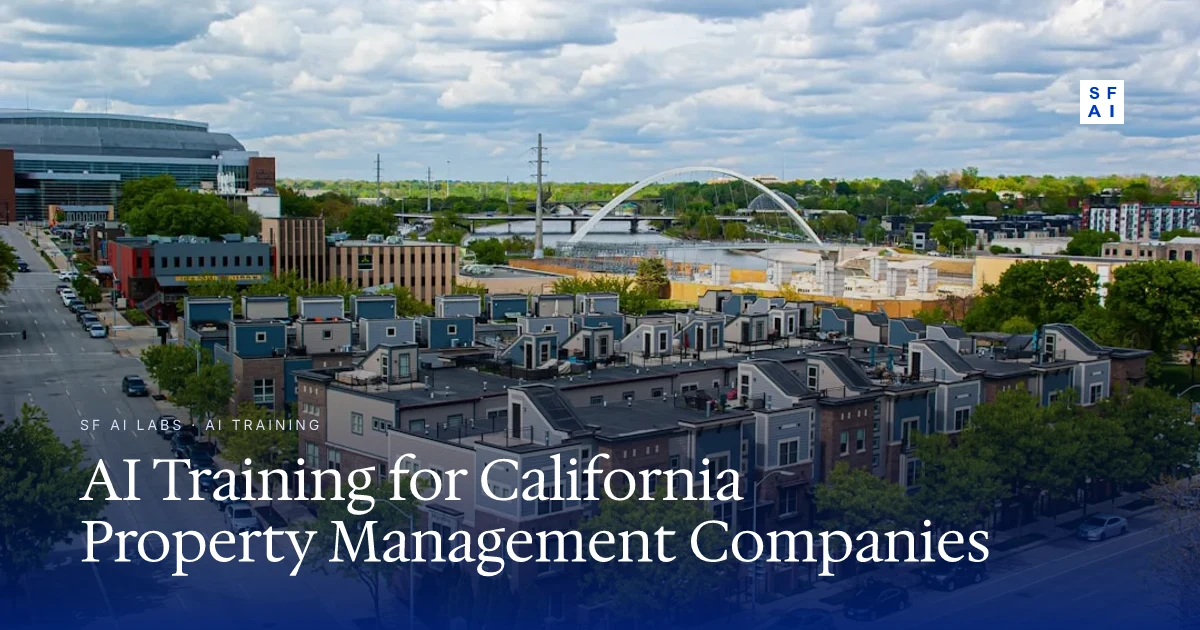 AI Training for California Property Management Companies