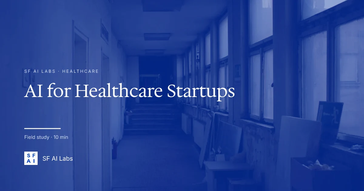 8 AI Use Cases for Healthcare Startups