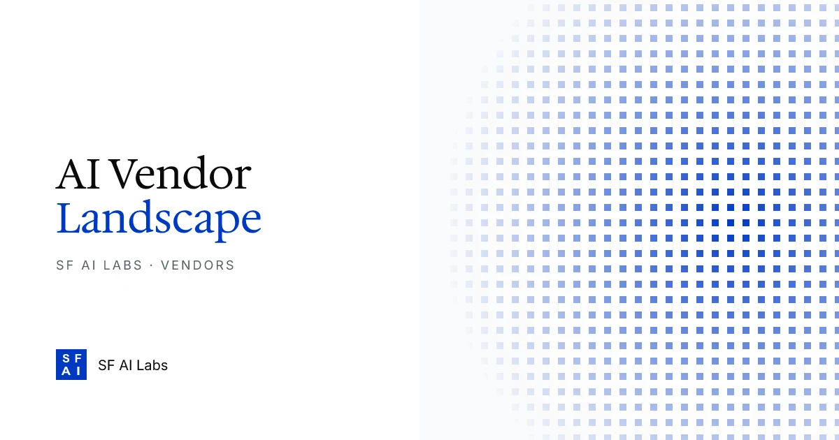 AI Vendor Landscape: Navigating the Ecosystem