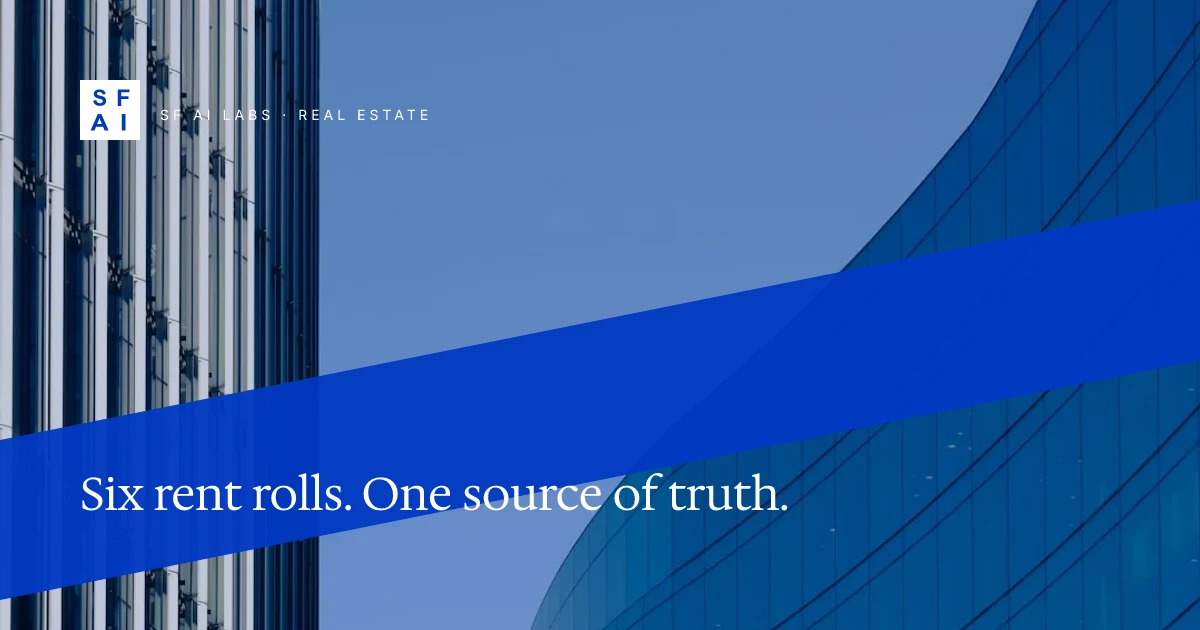 Anatomy of an automated rent-roll consolidation