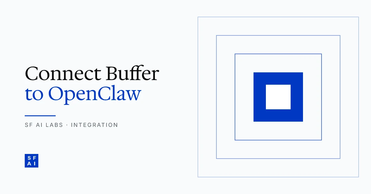 How to Connect Buffer to OpenClaw: Social Media Scheduling AI