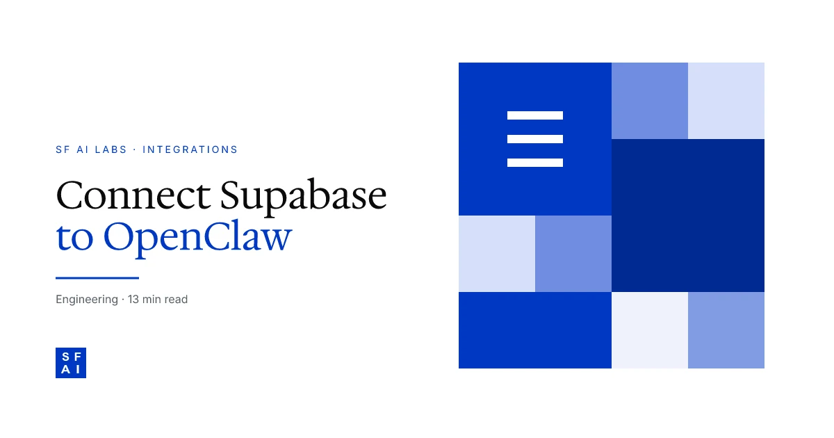 How to Connect Supabase to OpenClaw: Backend Automation Agent
