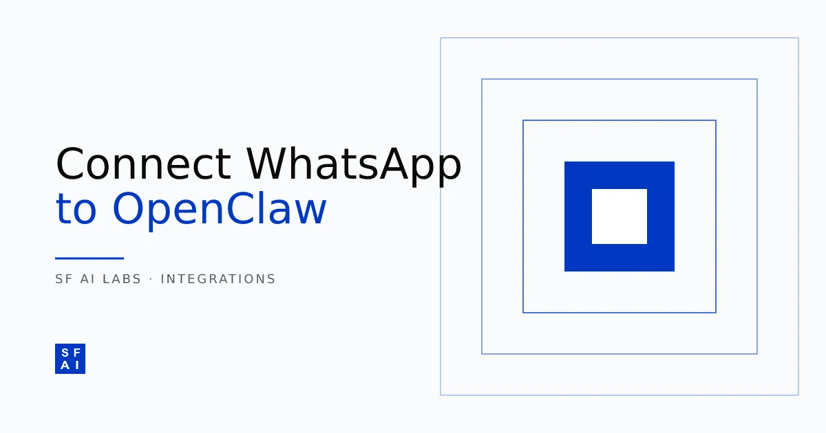 How to Connect WhatsApp to OpenClaw: AI Agent on Your Phone