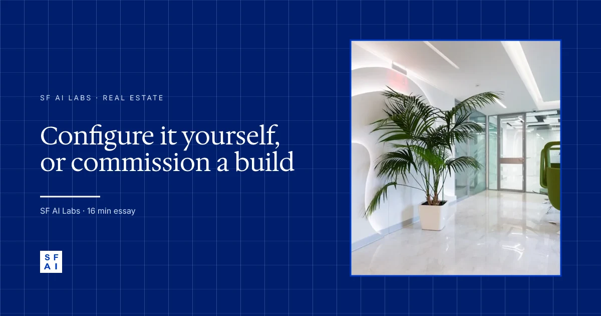 Custom GPTs vs custom software: what a CRE firm can safely DIY