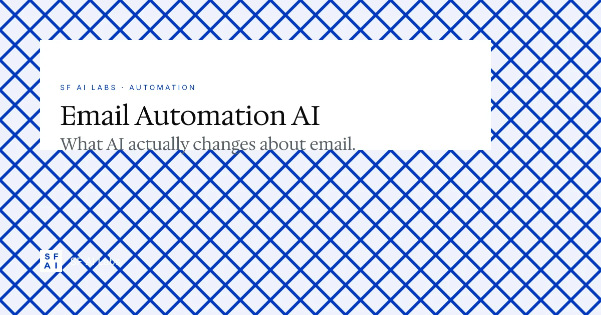 Email Automation AI: Beyond Mail Merge