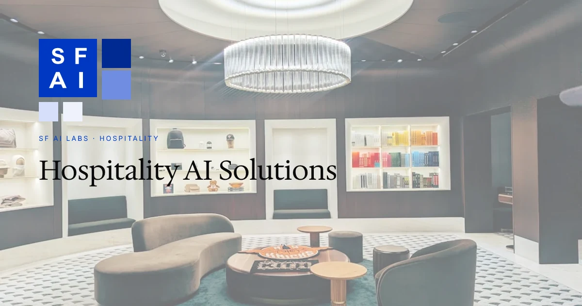 Hospitality AI Solutions: Booking and Guest Services