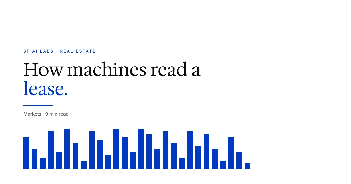 How AI reads a lease: from PDF to structured data, explained