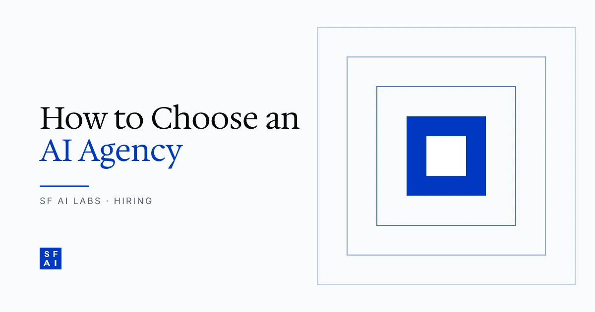 How to Choose an AI Development Agency: 12 Critical Questions