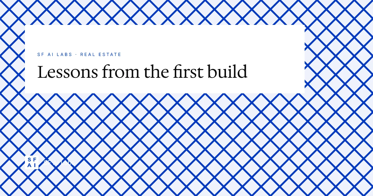 Lessons From Our First Lease Abstraction Automation Build