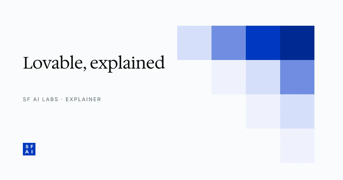 Lovable AI app builder explained
