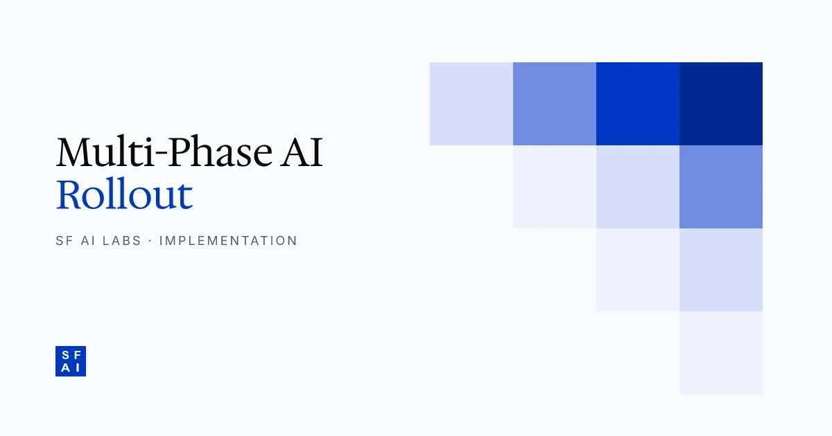 Multi-Phase AI Rollout Strategy