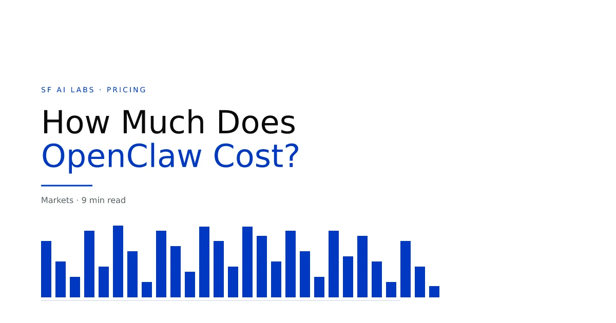 How Much Does OpenClaw Actually Cost? A Workload-Based Breakdown