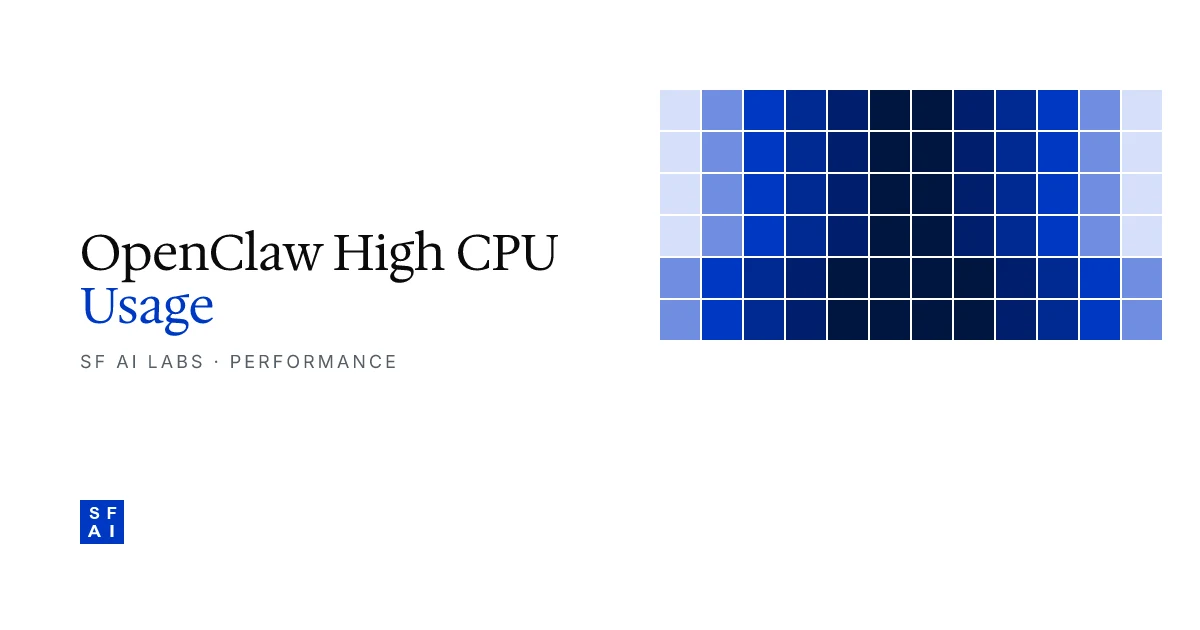 Openclaw High CPU Usage: Performance Diagnosis and Fixes