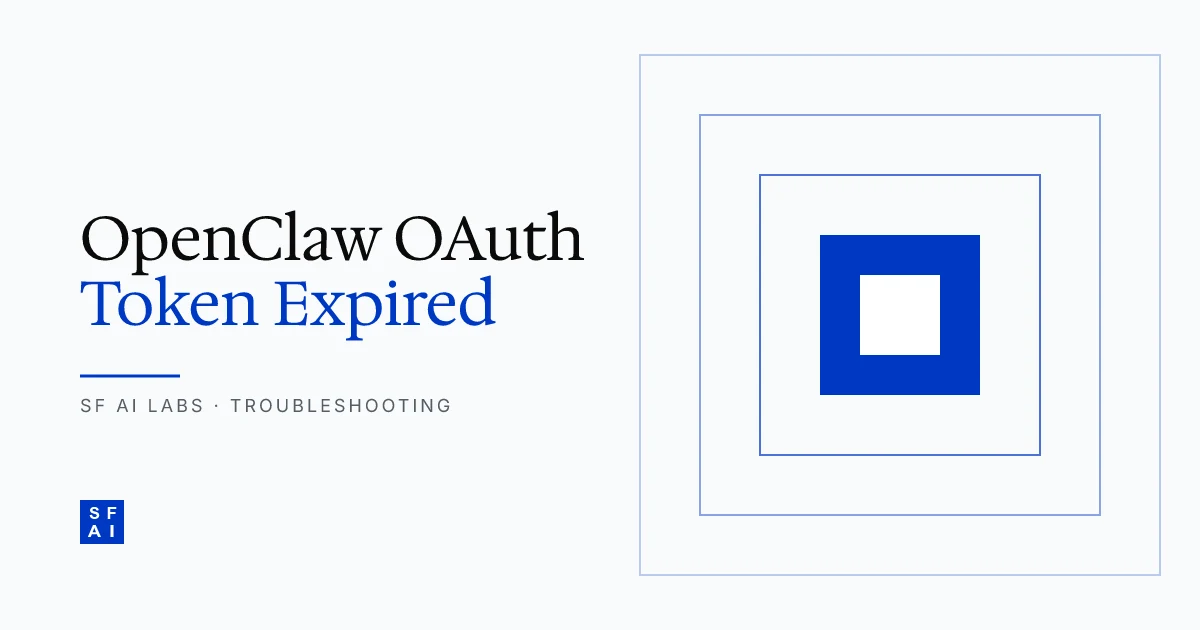 Openclaw OAuth Token Expired: How to Refresh Without Downtime