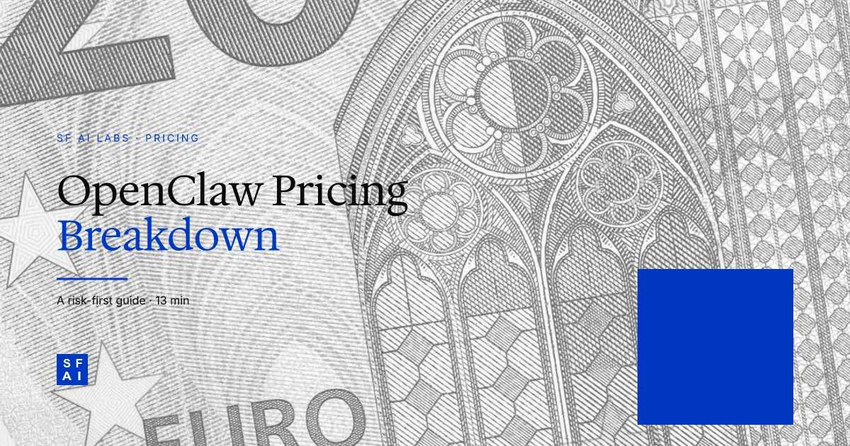 OpenClaw Pricing Breakdown: What Does It Actually Cost to Run in 2026?