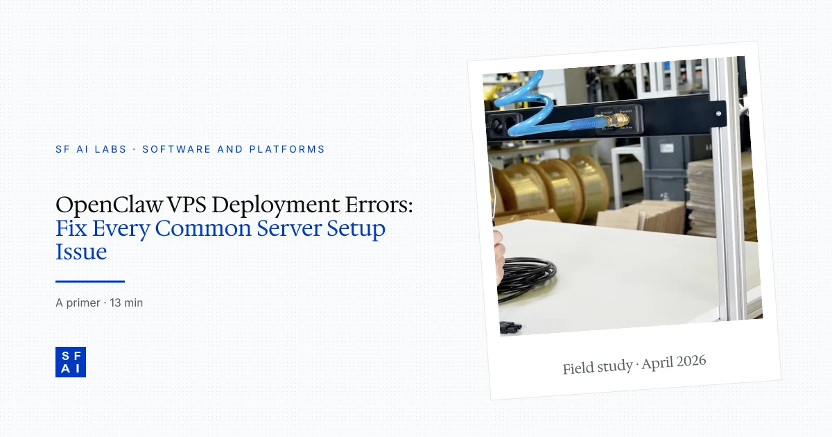 OpenClaw VPS Deployment Errors: Fix Every Common Server Setup Issue