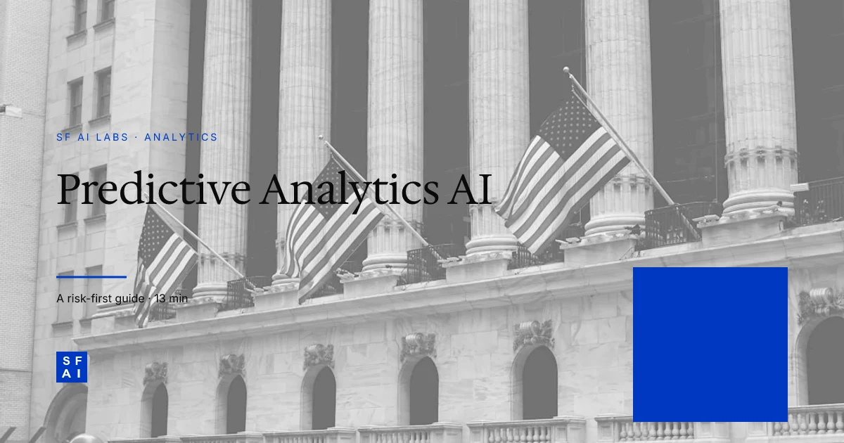 Predictive Analytics AI: Forecasting and Planning Tools