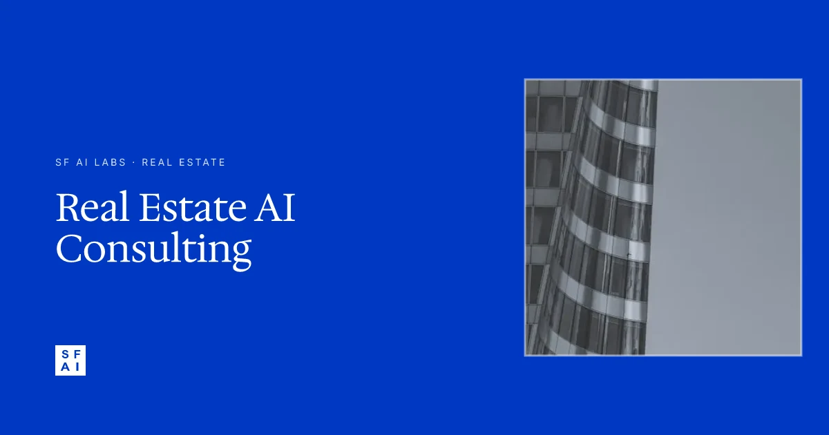 Real Estate AI Automation Consulting
