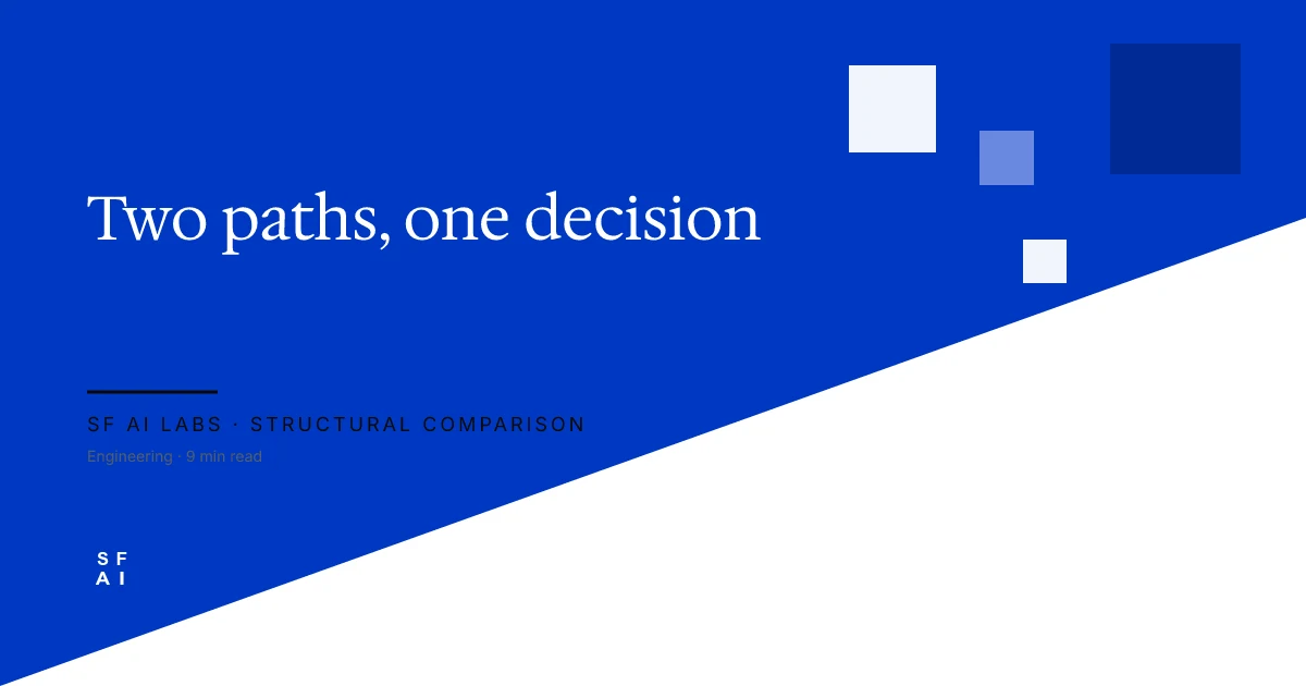SFAI Labs vs fractional CTO: structural comparison for AI MVP founders