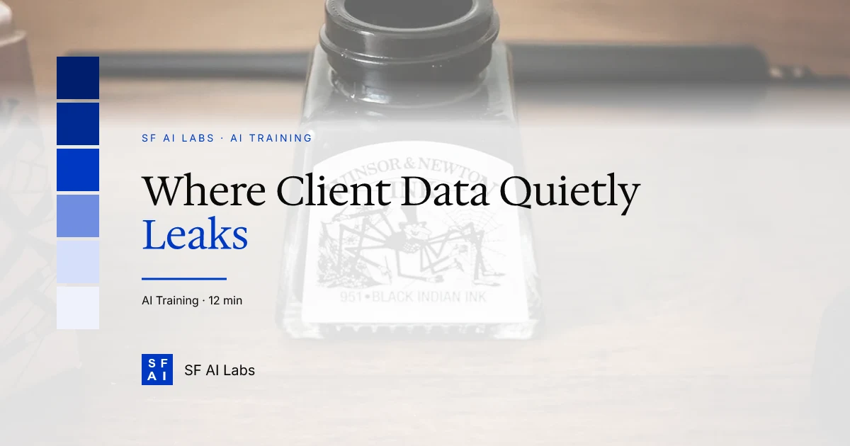 Shadow AI at California Firms: How Client Data Leaks Through ChatGPT and How Training Stops It