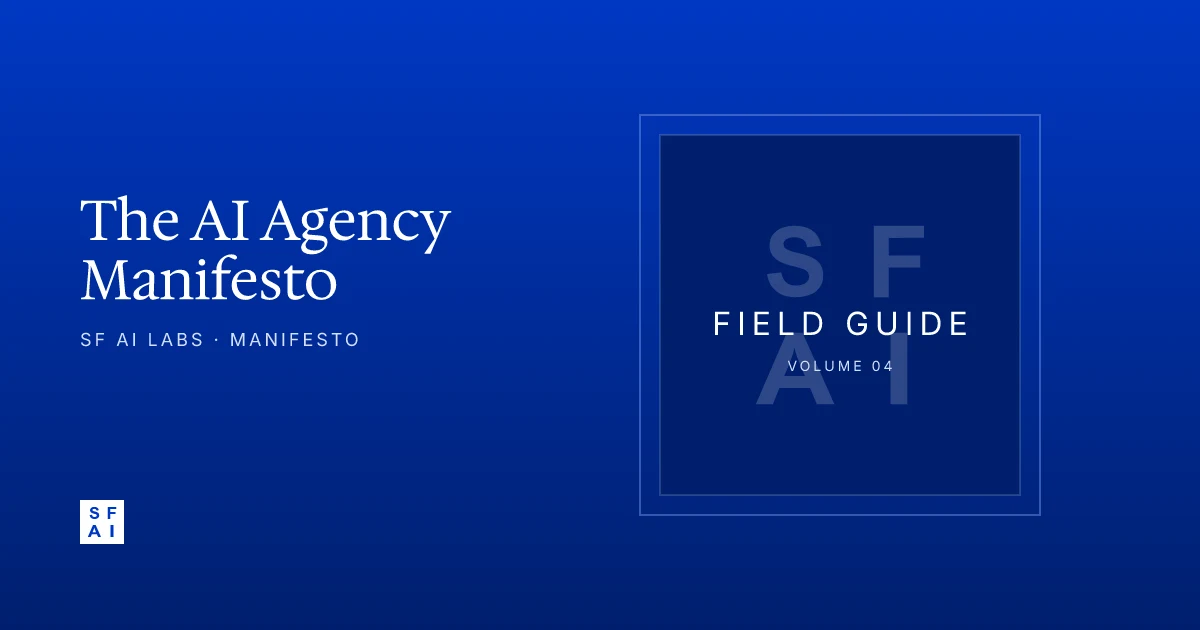 The AI Agency Manifesto: What an AI Dev Partner Should Actually Be in 2026