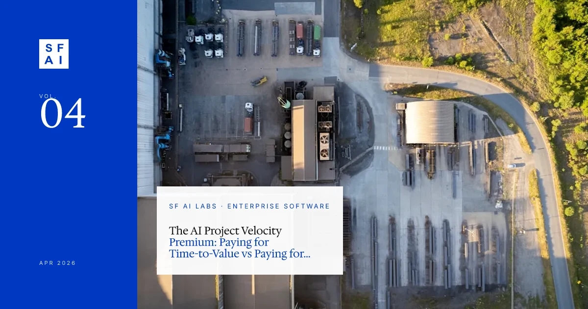 The AI Project Velocity Premium: Paying for Time-to-Value vs Paying for Features
