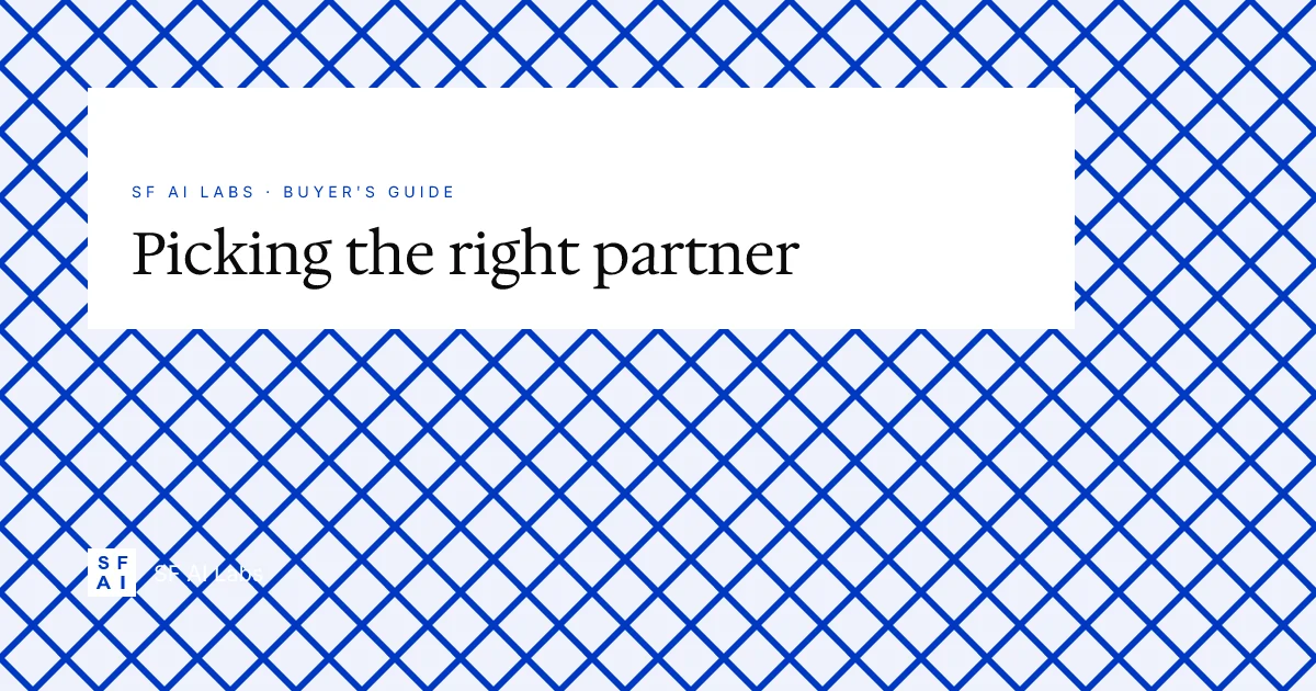 The best idea-to-product partners for solo founders