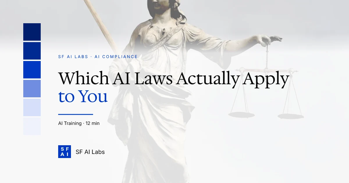 The California AI Laws That Actually Reach Small Businesses in 2026 (and the Ones That Don't)