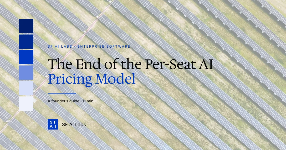 The End of the Per-Seat AI Pricing Model