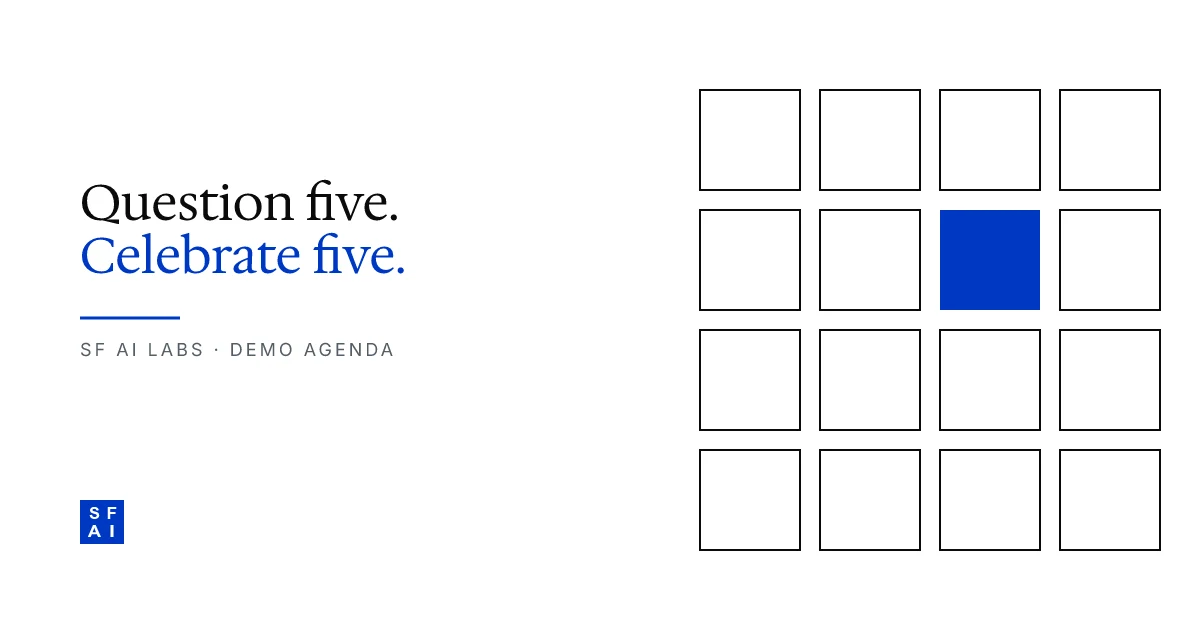 The weekly AI MVP demo: what to question, what to celebrate