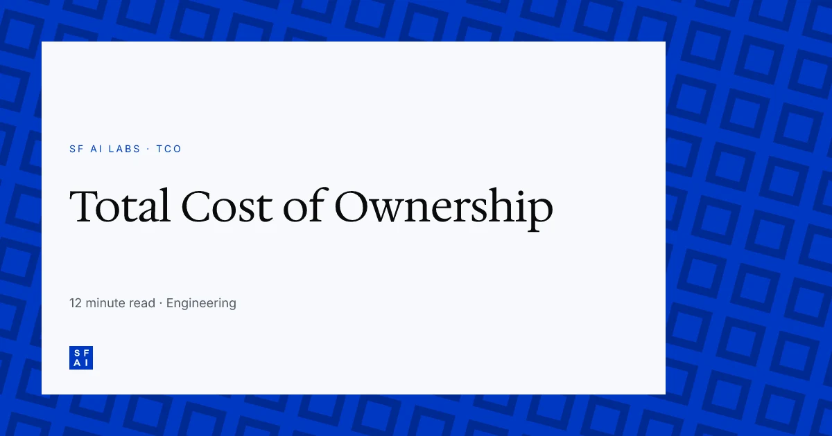Total Cost of Ownership for Custom AI Solutions