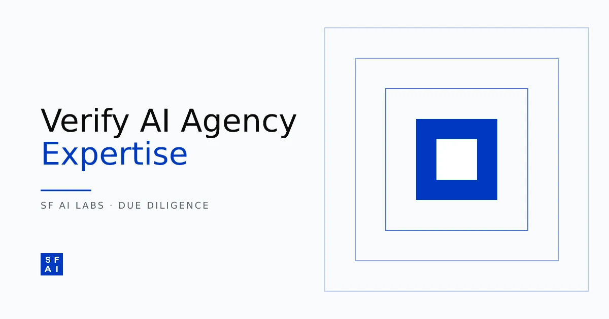 How to Verify an AI Development Agency's Technical Expertise