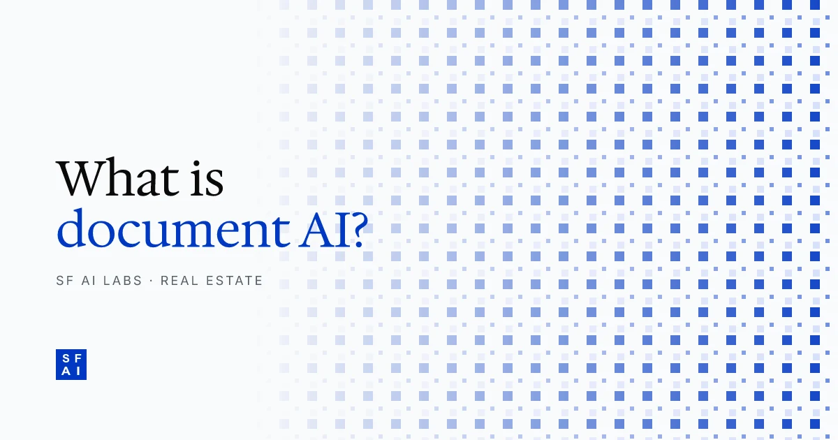 What Is AI Document Intelligence? A Guide for Real Estate Operators