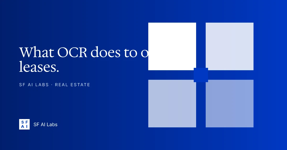 What is OCR — and why it matters for your filing cabinet of old leases