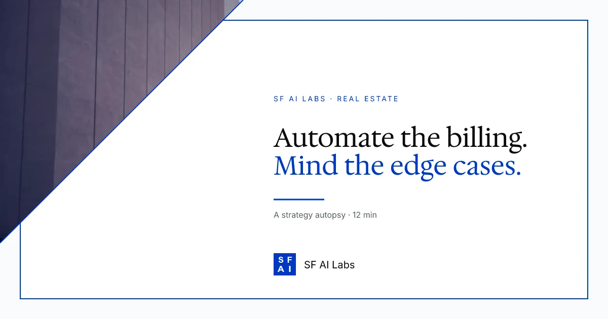 When automation stops working: the edge cases in lease billing