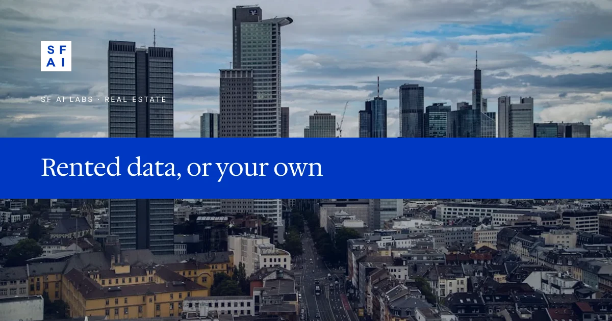 When CoStar is enough — and when you need your own data layer